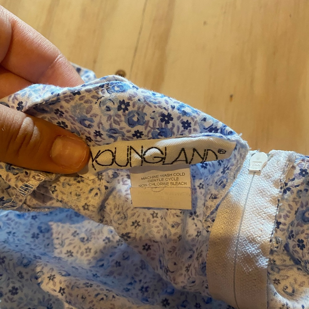 SOLD — DONT PURCHASE Vintage floral mini dress size XXS - Picture 3 of 4